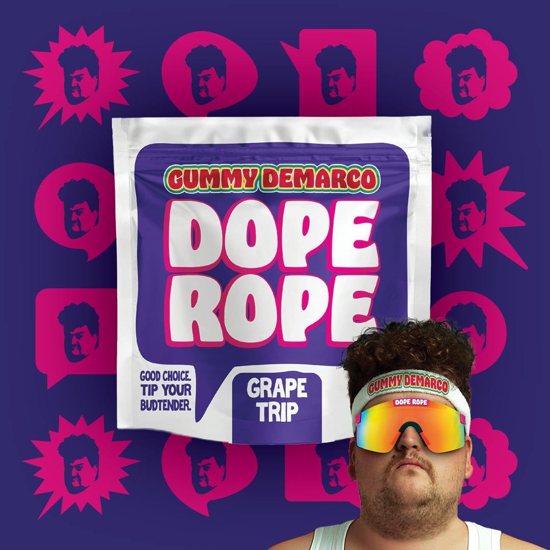 5387641 DopeRope GrapeTrip 1x1 Branded