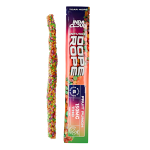 dope rope edibles fruit punch thc dope ropevegan