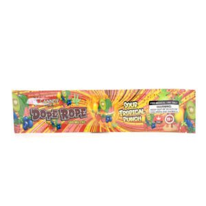 Dope Rope Edibles - 500mg THC Sour Tropical Punch